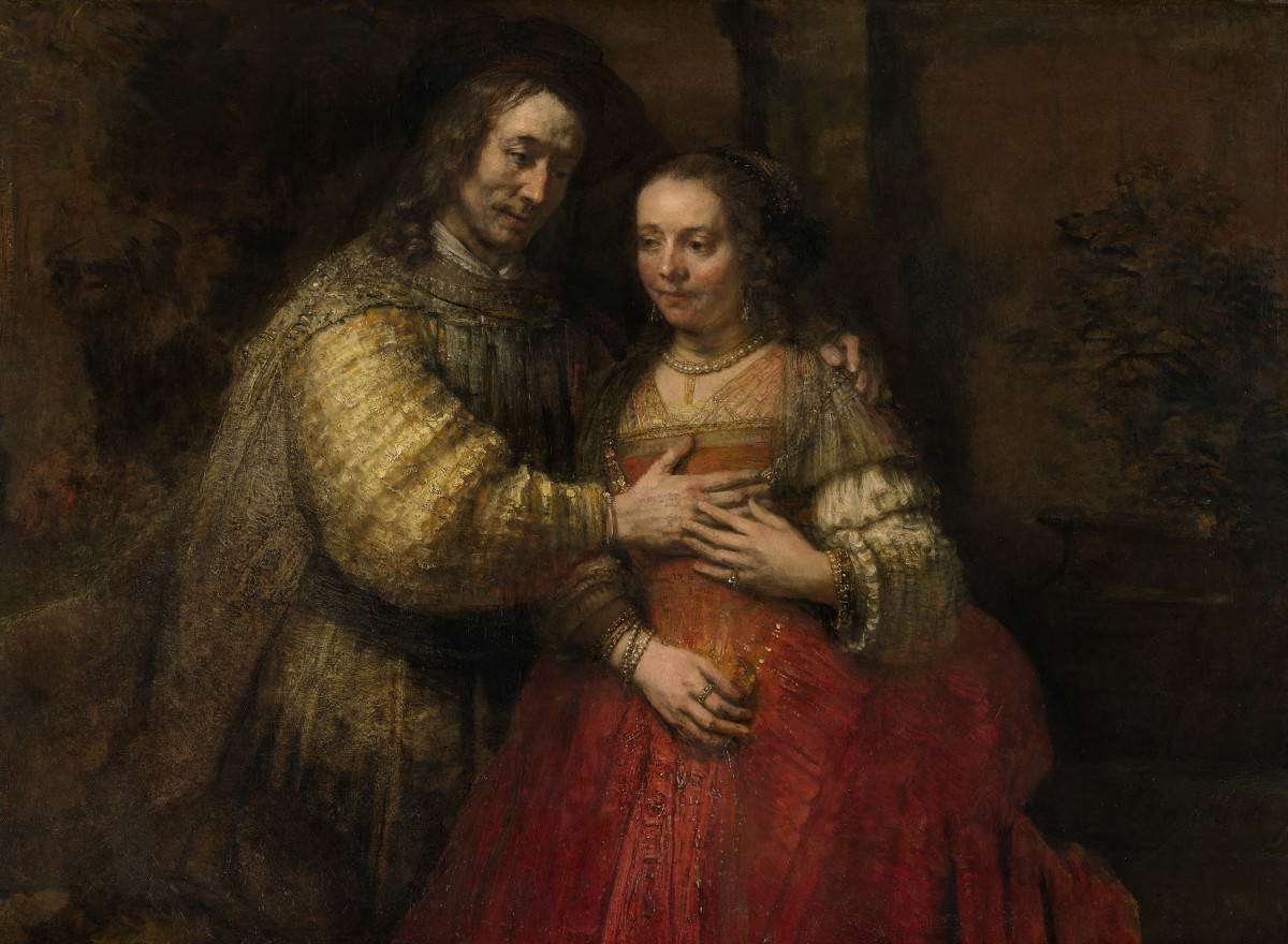 Rembrandt van Rijn - The Jewish Bride